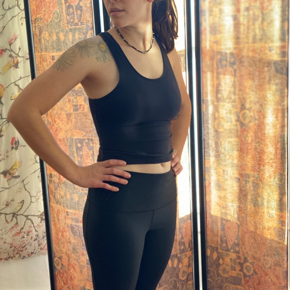 Black Workout Top